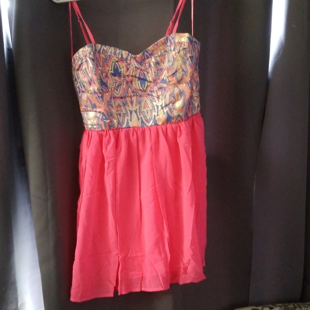 Fashion Line dress, pink